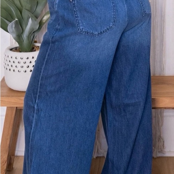 Judy Blue Women's Flare & Wide Leg Jeans - Blue - Picture 3 of 6